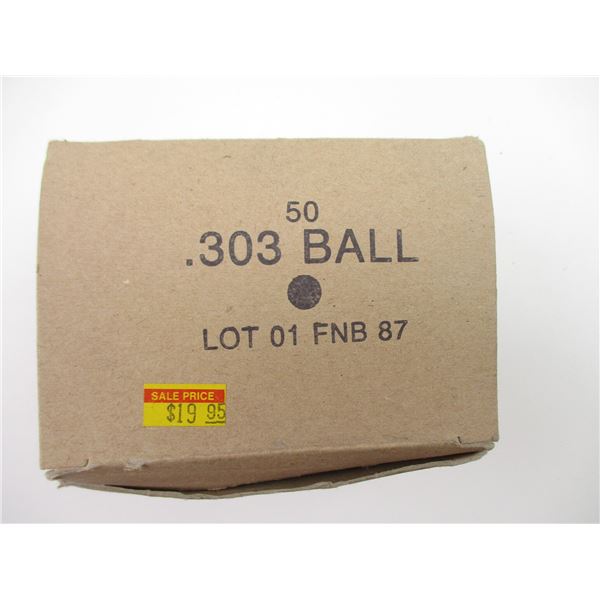 MILITARY .303 BRITISH AMMO