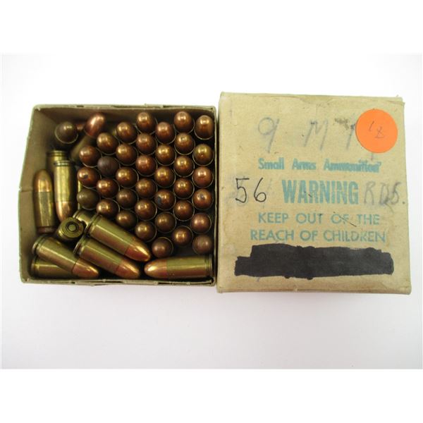 MILITARY 9MM AMMO