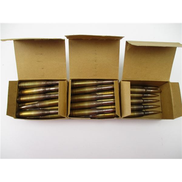 SWEDISH MILITARY 6.5X55 AMMO LOT