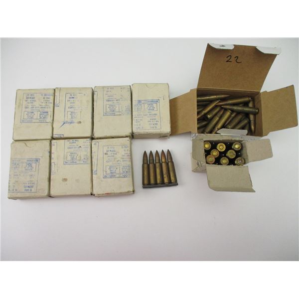 ASSORTED 7.62X45 MILITARY AMMO LOT