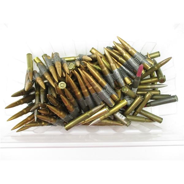 ASSORTED MILITARY 8MM MAUSER AMMO LOT