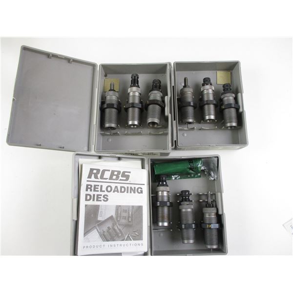 ASSORTED RCBS RELOADING DIE LOT