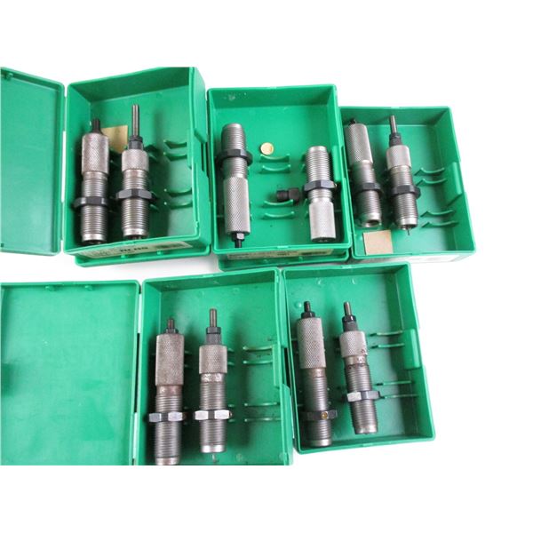 ASSORTED RCBS RELOADING DIE LOT
