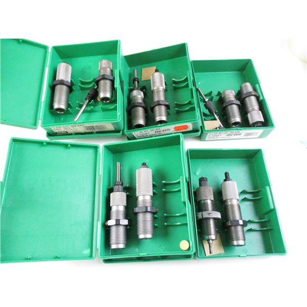 ASSORTED RCBS RELOADING DIE LOT