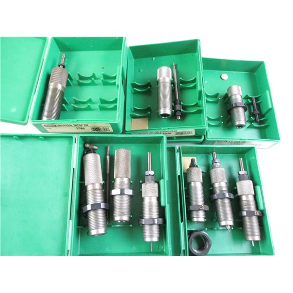 ASSORTED RCBS RELOADING DIE LOT