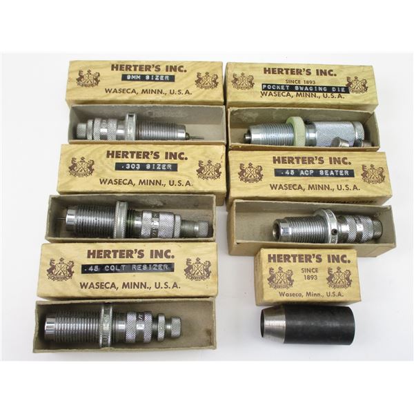 HERTER'S ASSORTED DIES LOT