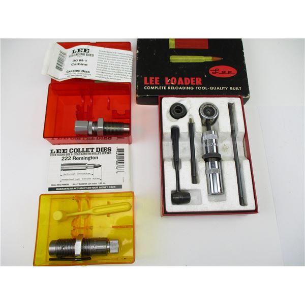 ASSORTED RELOADING DIES LOT