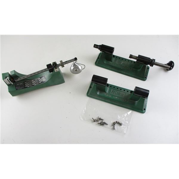 RCBS CASE TRIMMERS & SCALE LOT