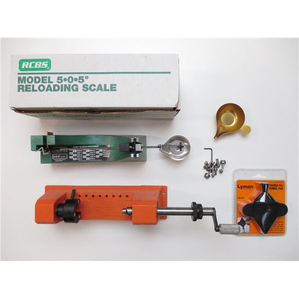 LYMAN AND RCBS RELOADING LOT