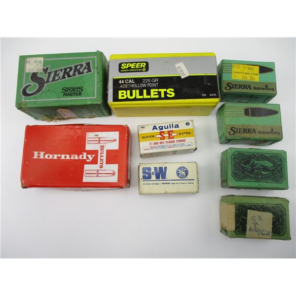 ASSORTED BULLET LOT