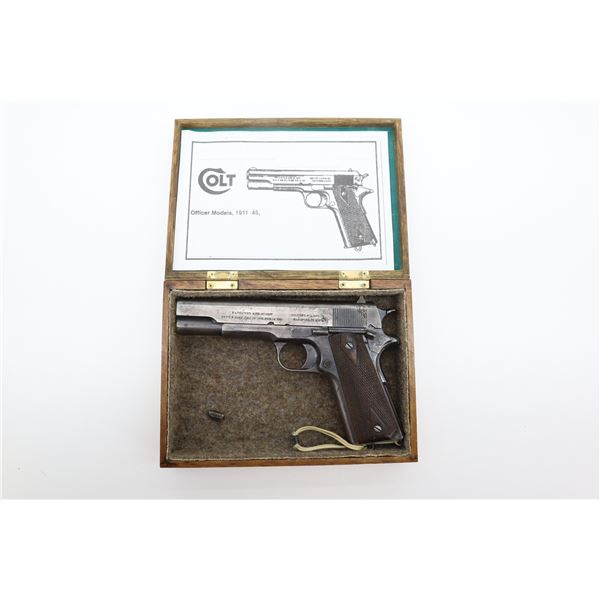 COLT , MODEL: 1911 US ARMY , CALIBER: 45 AUTO