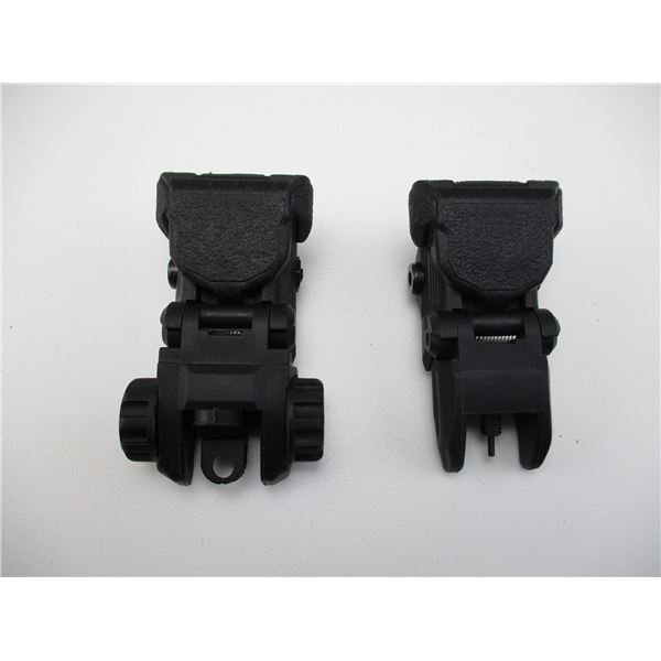 AR-15 POLYMER FLIP UP SIGHTS