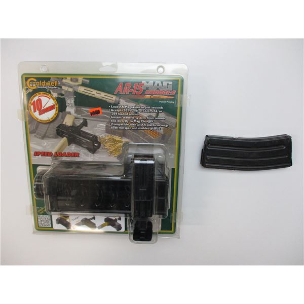 AR-15 RIFLE MAGAZINE + SPEED LOADER