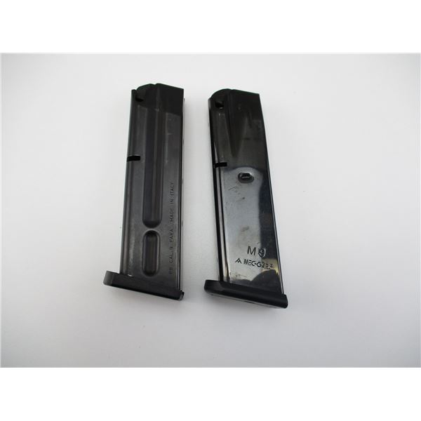 BERETTA 92FS 9MM PISTOL MAGAZINES
