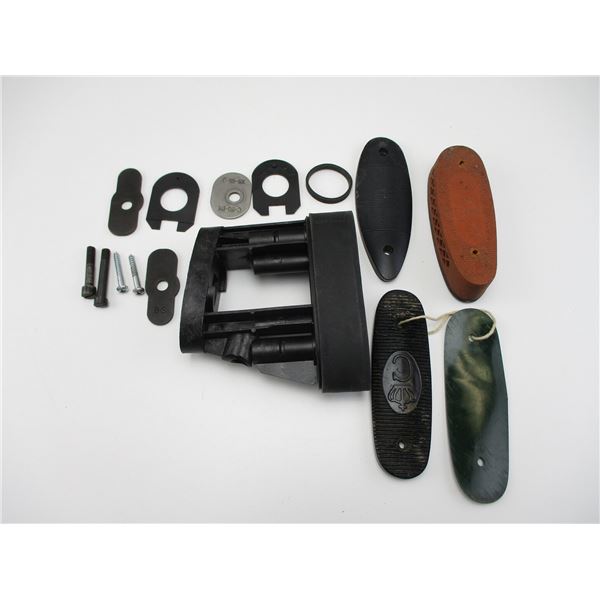 ASSORTED BUTTPLATES ETC