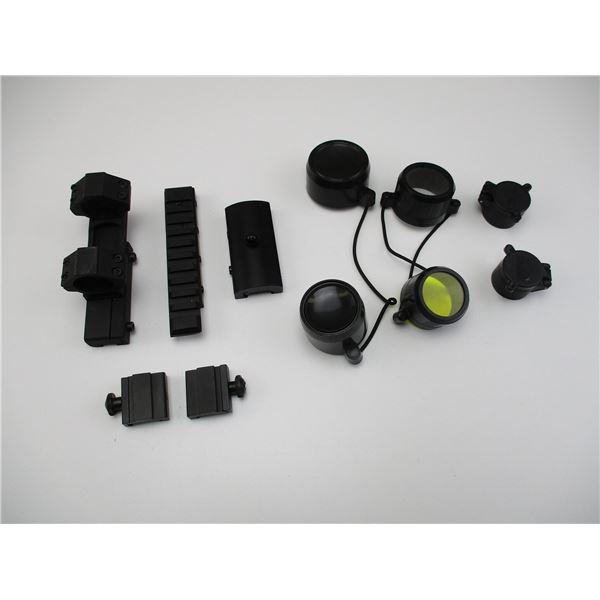 ASSORTED .22LR STYLE RAILS ETC