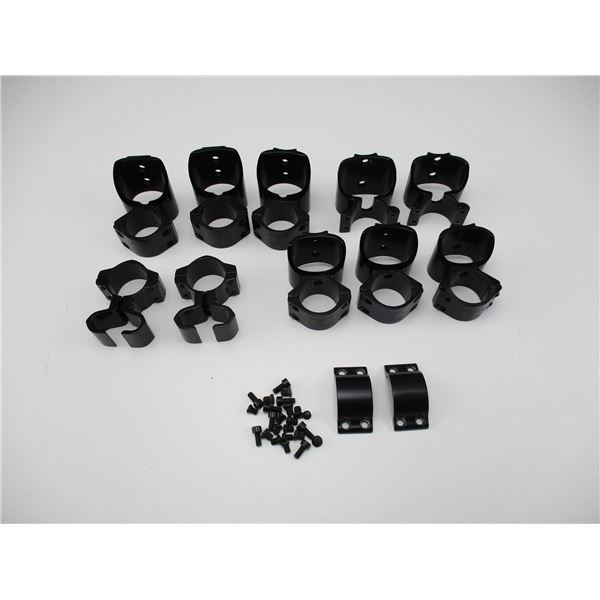 ASSORTED SEE-THRU TYPE SCOPE RINGS