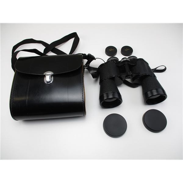 CRESCENT 10X 50 WIDE ANGLE BINOCULARS
