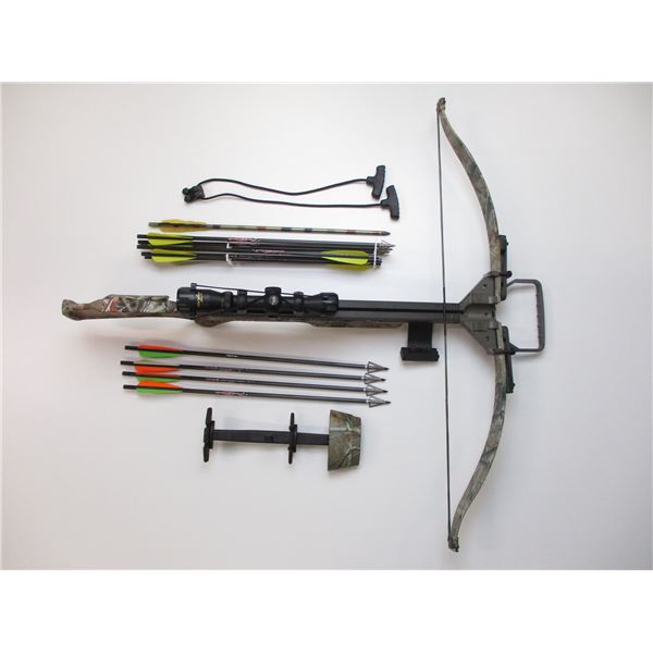 VORTEX CROSSBOW WITH QUIVERS & ARROWS