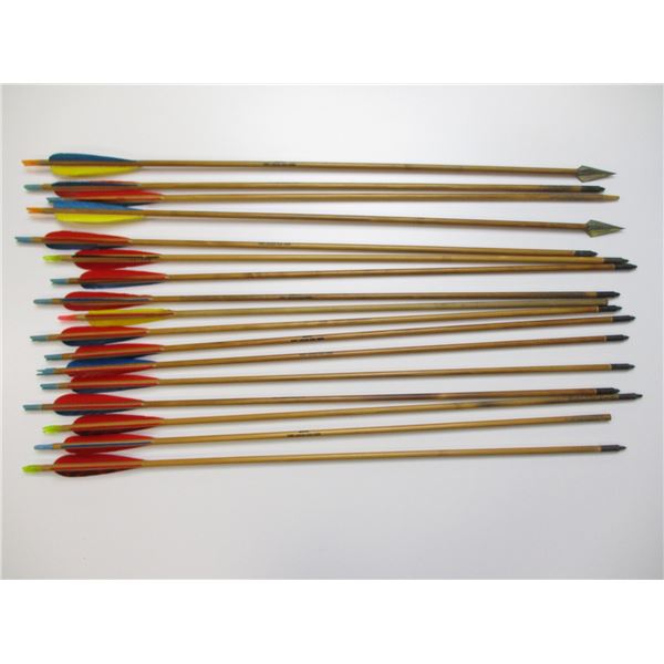 ASSORTED WOODEN ARROWS