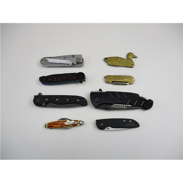 ASSORTED FOLDING POCKET KNIVES