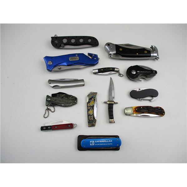 ASSORTED FOLDING POCKET KNIVES