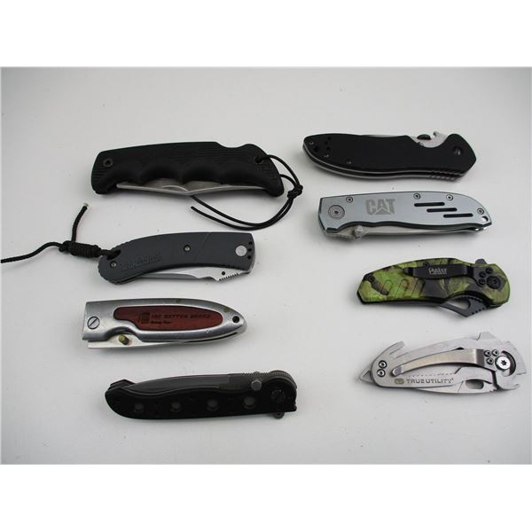 ASSORTED FOLDING POCKET KNIVES
