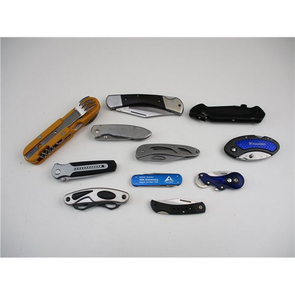 ASSORTED FOLDING POCKET KNIVES
