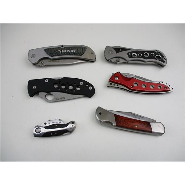 ASSORTED FOLDING POCKET KNIVES