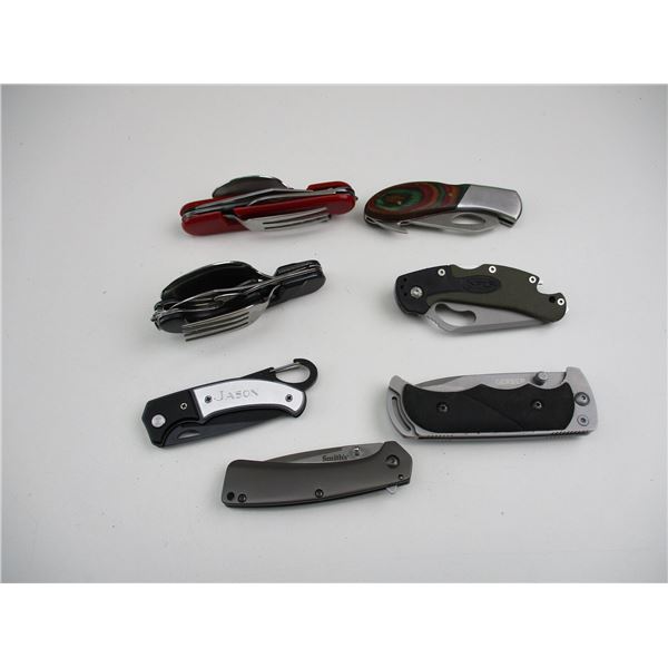 ASSORTED FOLDING POCKET KNIVES