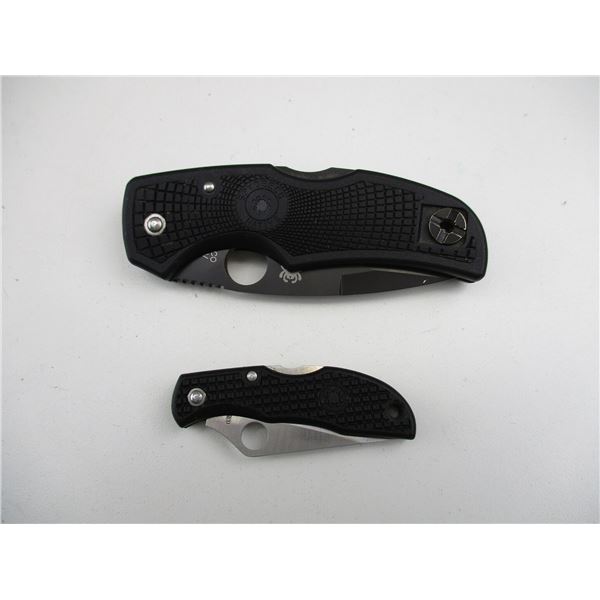 SPYDERCO FOLDING POCKET KNIVES