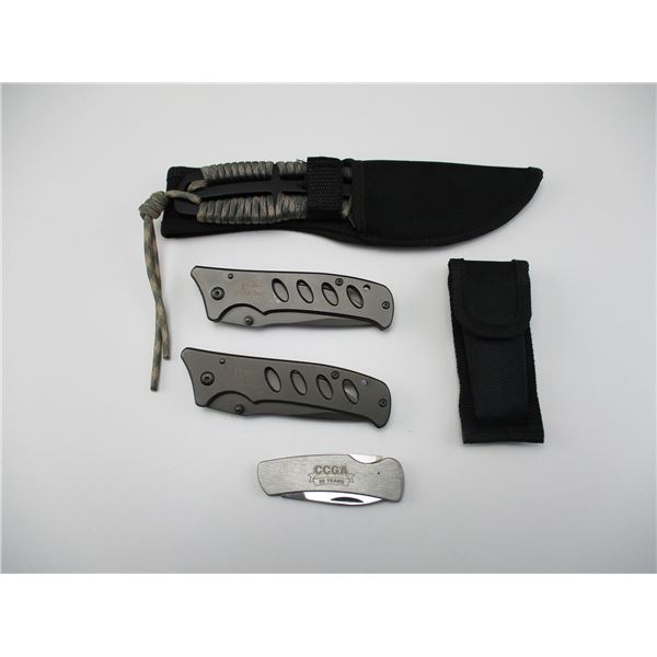 ASSORTED CCGA KNIVES