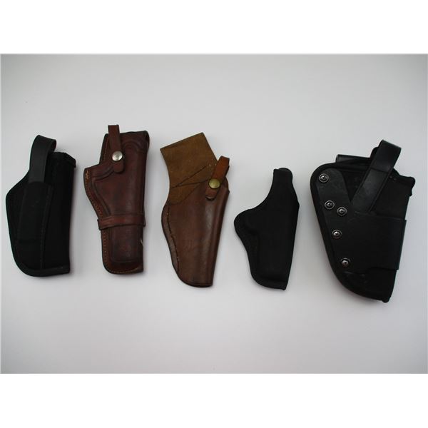 ASSORTED SEMI-AUTO STYLE HOLSTERS