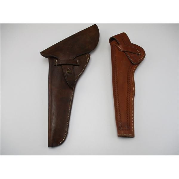 LEATHER REVOLVER STYLE HOLSTERS