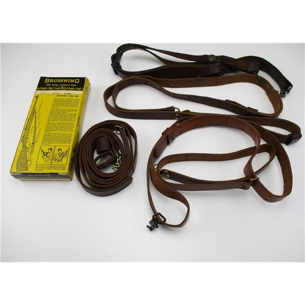 ASSORTED LEATHER SLINGS