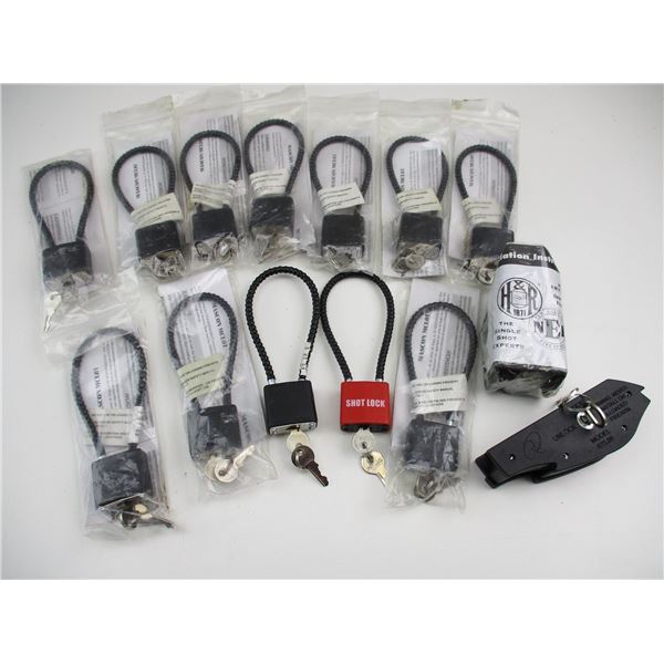 ASSORTED CABLE LOCKS ETC