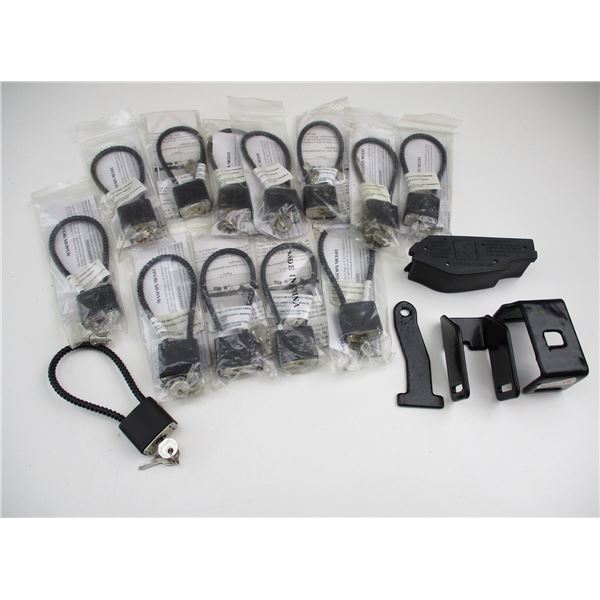 ASSORTED CABLE LOCKS ETC