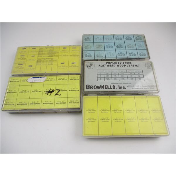 ASSORTED BROWNELLS SCREW SETS