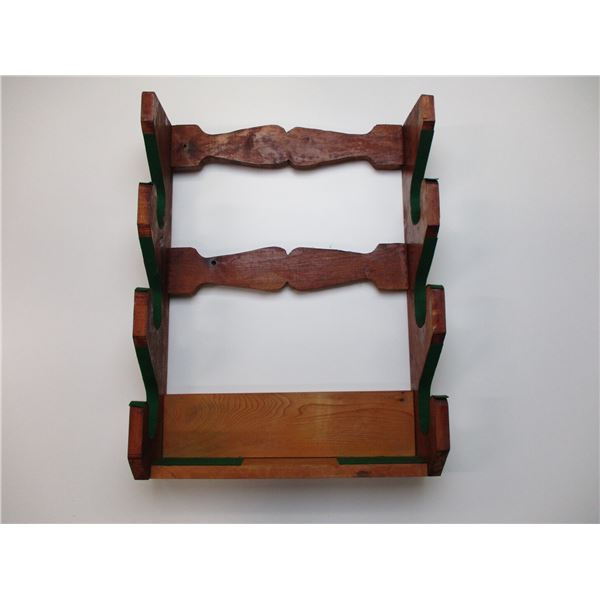 WOODEN GUN RACK