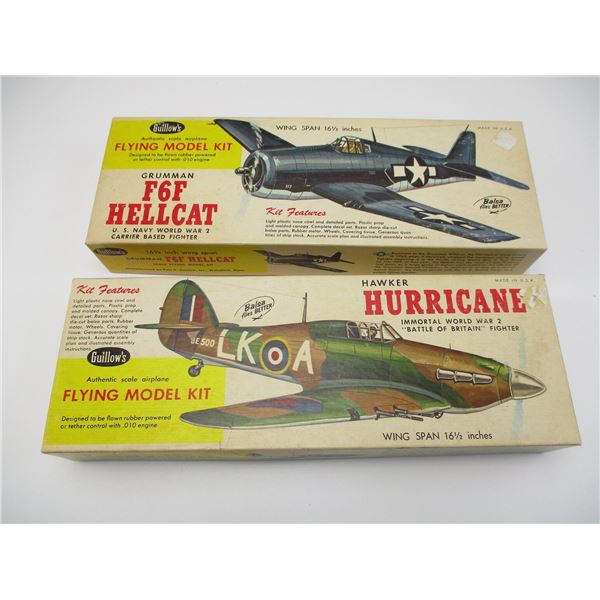 GUILLOWS FLYING MODEL KITS