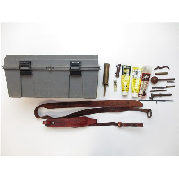 PLASTIC TOOL BOX WITH ACCESSORIES