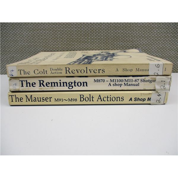 A SHOP MANUAL FIREARM BOOKS
