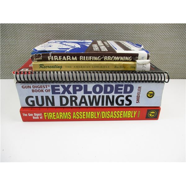 ASSORTED HANDGUN BOOKS ETC