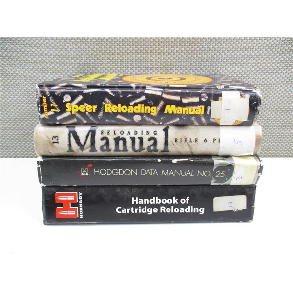 ASSORTED RELOADING BOOKS