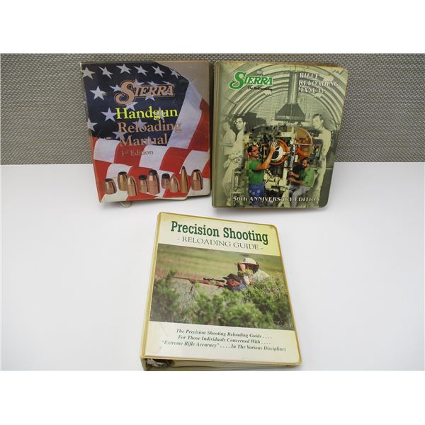 SIERRA RELOADING MANUALS ETC