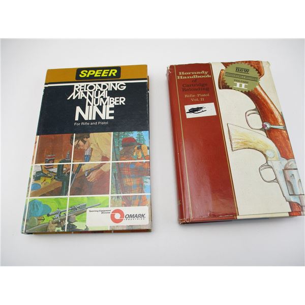 ASSORTED RELOADING BOOKS