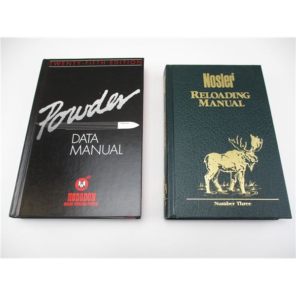 RELOADING & POWDER DATA BOOKS