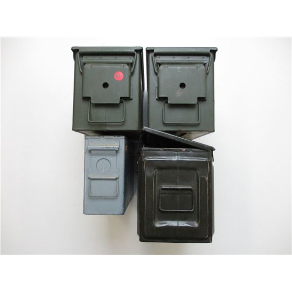 METAL AMMO TINS