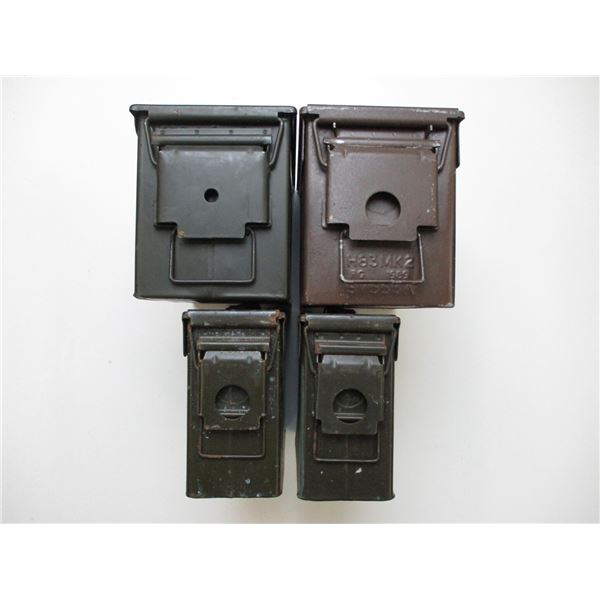METAL AMMO TINS