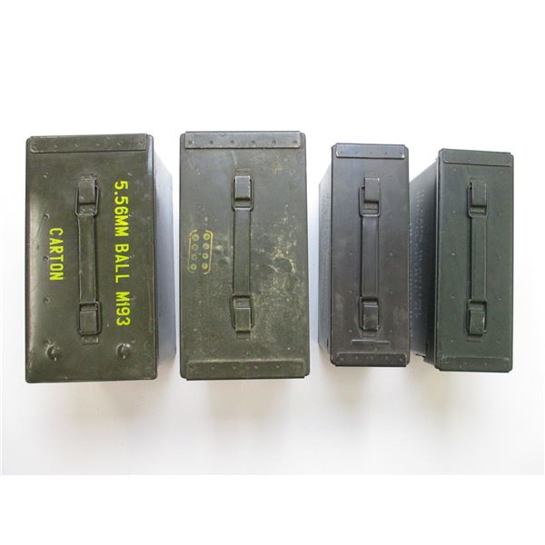 METAL AMMO TINS
